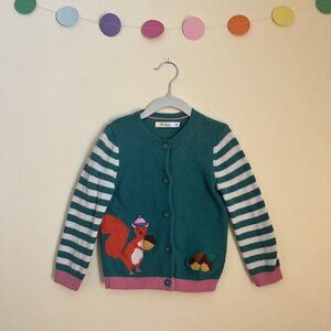 Boden Squirrel Cardigan